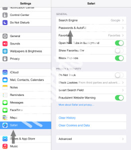Safari AutoFill Password iOS 7