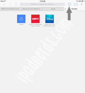 Safari iOS7 Adding, Removing, Setting Up Bookmarks