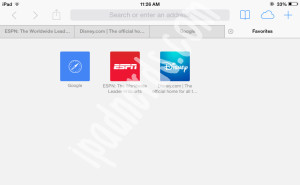 Safari iOS7 Adding, Removing, Setting Up Bookmarks