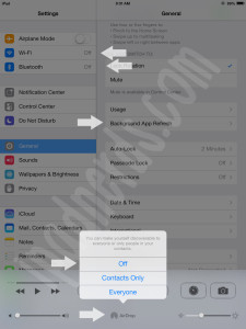 Save Battery on iPad iOS 7